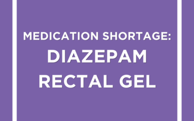 FDA Announced diazepam shortage