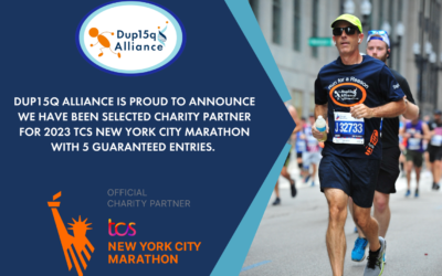 A Dup15q Alliance é nomeada parceira oficial de caridade da Maratona TCS de Nova York de 2023
