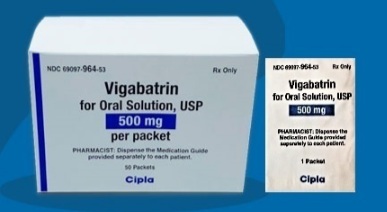 Återkallelse – Vigabatrin för oral lösning USP